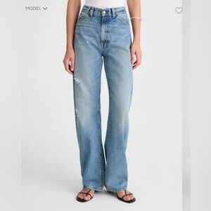Madewell Light Blue Wide-Leg Jeans